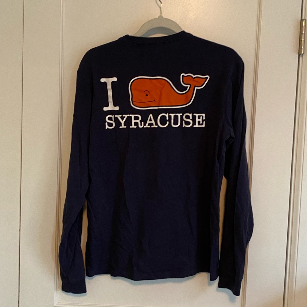 Long sleeve Vineyard Vines Syracuse shirt